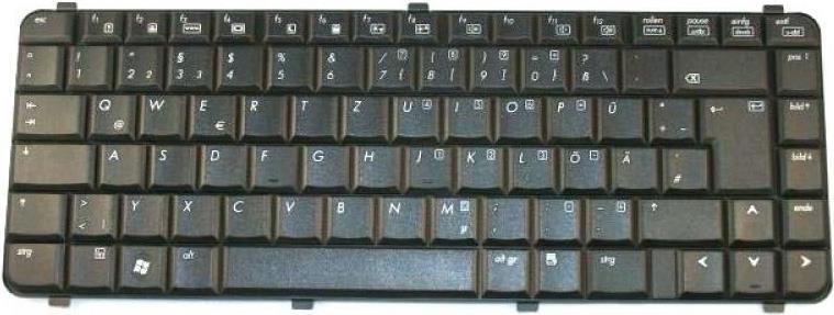 HP Keyboard (DANISH) (539682-081)