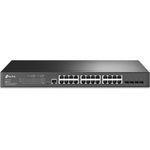 TP-Link JetStream TL-SG3428 - Switch - managed - 24 x 10/100/1000 + 4 x Gigabit SFP - an Rack montierbar