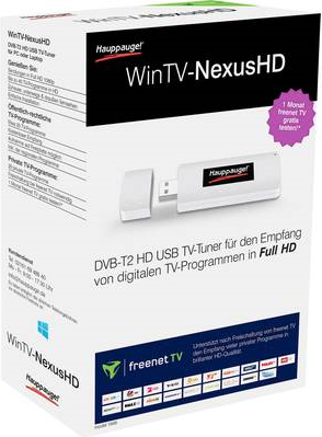 TV-Tuner WinTV-NexusHD freenet TV DVB-T2 HD USB (01666)