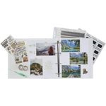 Hama Ordner mit 4-D-Ring-Mechanik, 70 mm Rückenbreite, mit Schuber, Schwarz/Grau (00007546)