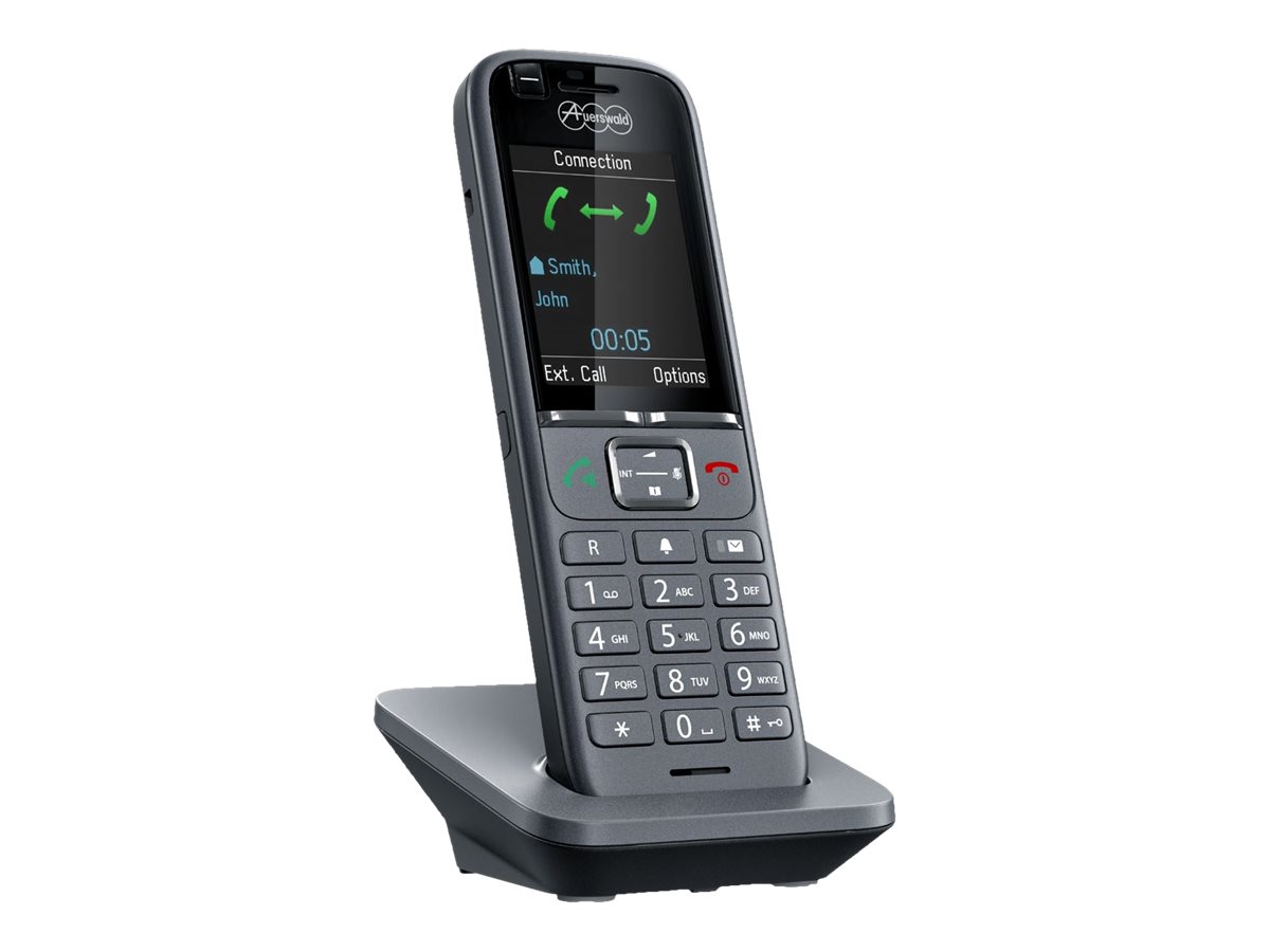 Auerswald COMfortel M-710 Schnurloses Erweiterungshandgerät DECT GAP Bluetooth Dark Titanium