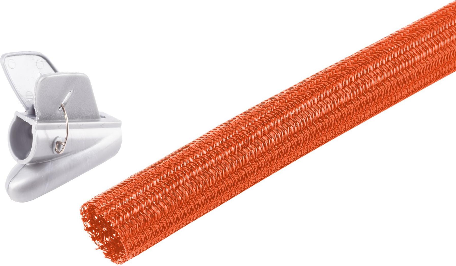 shiverpeaks ®--Flexibler Kabelkanal Set, 25mm, orange, 3,75m (BS18-36377)