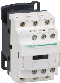 APC Schneider 1 Stück - Schneider Electric Hilfsschütz 5S 24VDC CAD50-BD / 56436 (CAD50BD)