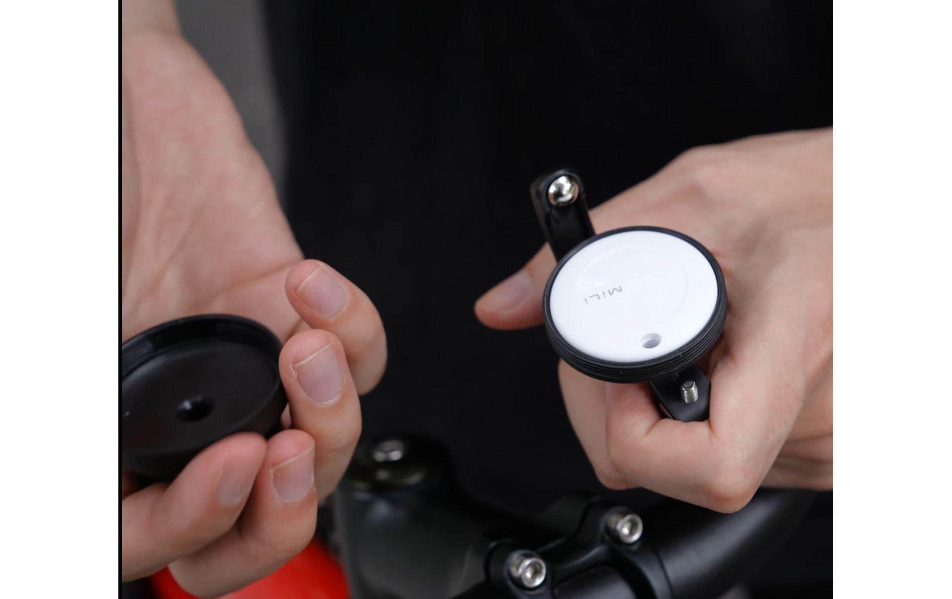 MiLi MiBell Fahrradklingel Schwarz