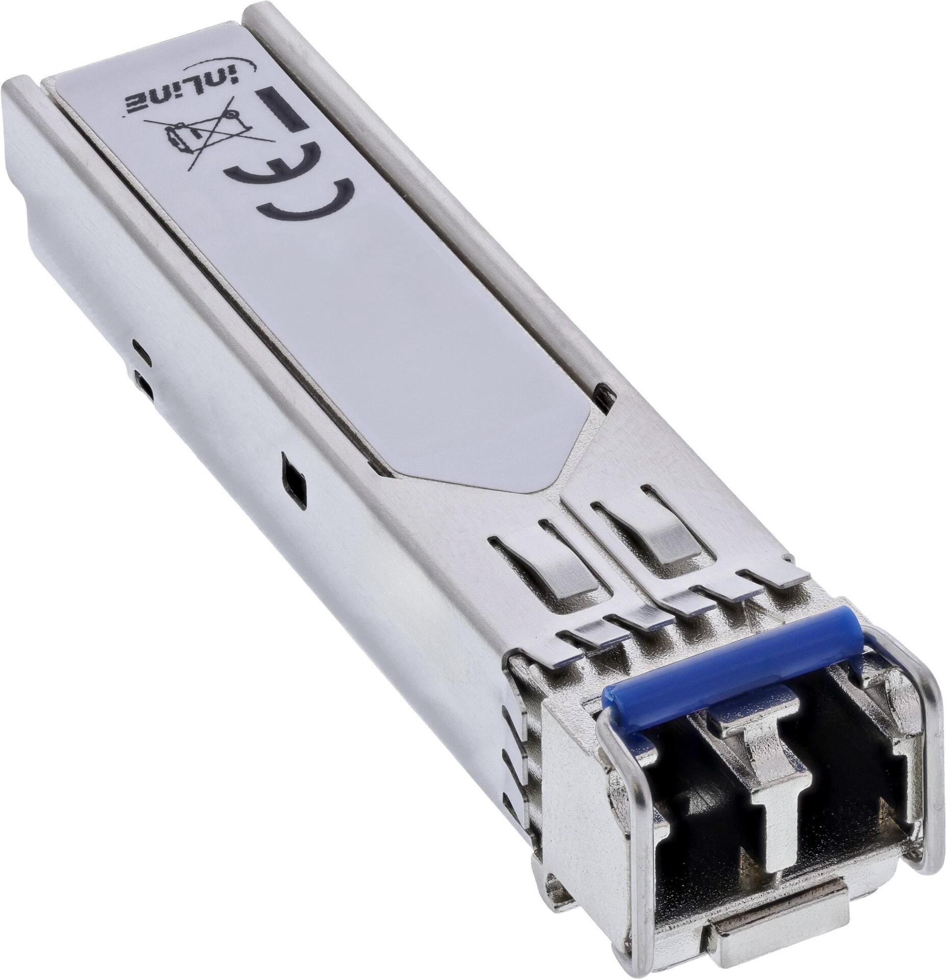 InLine SFP Modul LWL 1310nm Singlemode mit LC Buchsen 15km 2.5Gb/s (32335S)