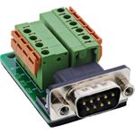 InLine Terminalblock D-Sub 9 Stecker (92501B)