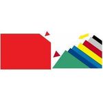 FRANKEN Magnetplatte, 200 x 295 x 0,6 mm, grau individuell zuschneidbar, beschriftbar - 1 Stück (MP841 12)