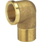 GARDENA Messing-Winkel mit Innen-und Außengewinde,30,3 mm/33,3 mm (G 1)-Gewinde 7284-20 (7284-20)
