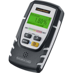 Laserliner MoistureMaster Compact Plus. Beste Verwendung: Beton, Holz, Anzeige: Digital, Produktfarbe: Grau. Akku-/Batterietyp: 6LR61. Breite: 81 mm, Tiefe: 36 mm, Höhe: 154 mm (082.334A)