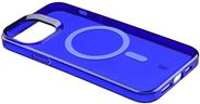 Cellularline Gloss Mag - iPhone 14. Etui-Typ: Cover, Markenkompatibilität: Apple, Kompatibilität: iPhone 14, Maximale Bildschirmgröße: 15,5 cm (6.1"), Oberflächenfärbung: Monochromatisch, Produktfarbe: Blau, Transparent, Weiß (GLOSSMAGIPH14B)