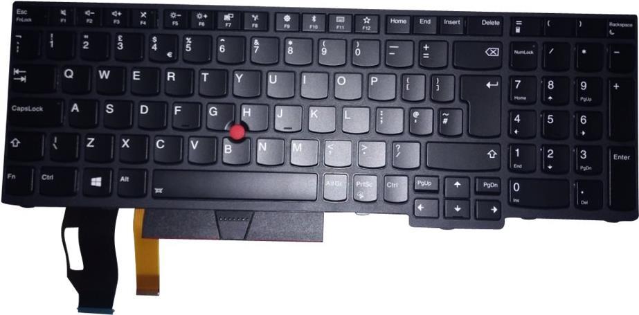 LENOVO Keyboard w/Backlight English U.K. (01YP628)
