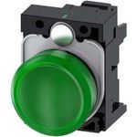 Siemens 3SU1106-6AA40-3AA0 Alarmlichtindikator Grün (3SU11066AA403AA0)