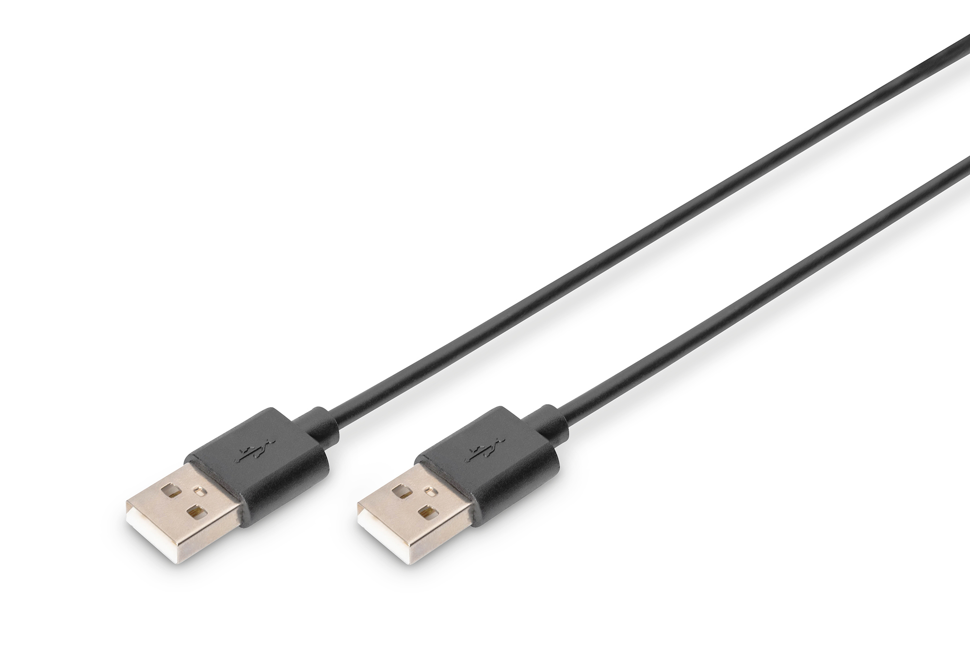 ASSMANN AK-300100-030-S USB-Kabel USB Typ A auf Typ A 3 m Schwarz