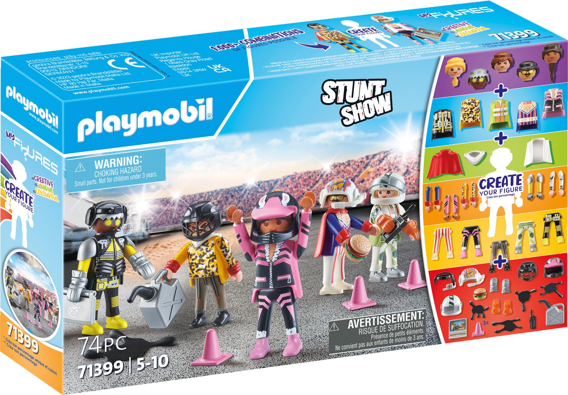 Playmobil Stuntshow My Figures:. Empfohlenes Alter in Jahren (mind.): 5 Jahr(e), Produktfarbe: Mehrfarbig (71399)