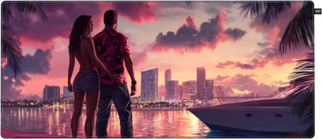 CHERRY GP5 MIAMI SUNSET XL XTRFY GP5 SERIES CLOTH GAMING MOUSEPADS MU (JA-G0571)