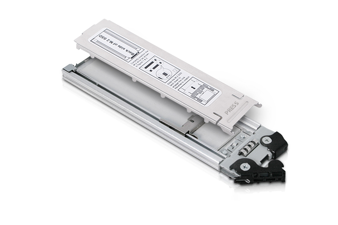 ICY Dock MB840TP-B M.2 SSD Träger Aluminium, Schwarz