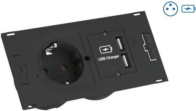 Bachmann DUE Set 1xDUE UTE+USB Charger (929.042)