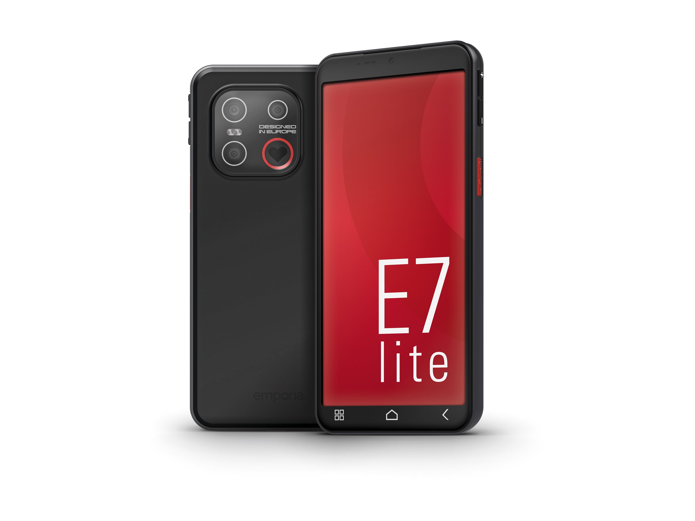 Emporia emporiaSMART.7lite 5,45" Smartphone 6 GB RAM 128 GB Schwarz