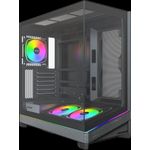 Montech Sky 3 Midi-Tower PC-Gehäuse ATX schwarz ARGB Tempered Glass (SKY 3 (B))