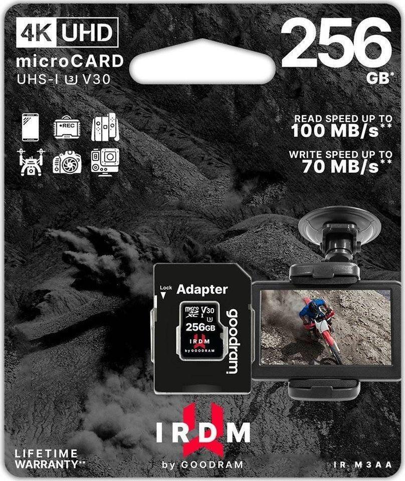 Goodram IRDM 256 GB MicroSDXC UHS-I Klasse 10 (5908267930403)
