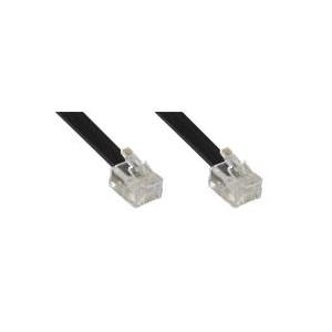 InLine® Modularkabel RJ12, St/St, 6adrig, 6P6C, 3m (18844)