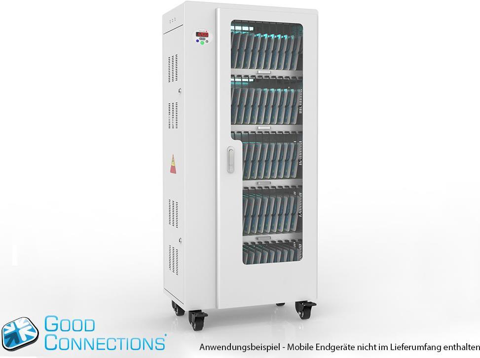 Tablet-Ladewagen für bis zu 65 Geräte UV-Desinfektion Smart Control (PCT01-A65G)