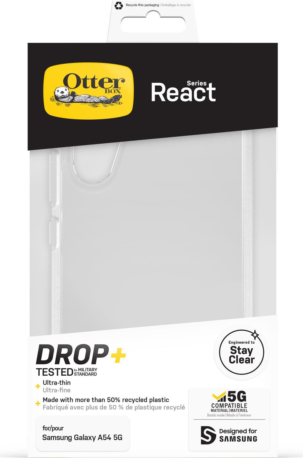 OtterBox React Hülle für Samsung Galaxy A54 5G transparent (77-91601)