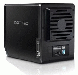 FANTEC QB-35US3R 4x 3.5" SATA RAID USB 3.0 eSATA Schwarz