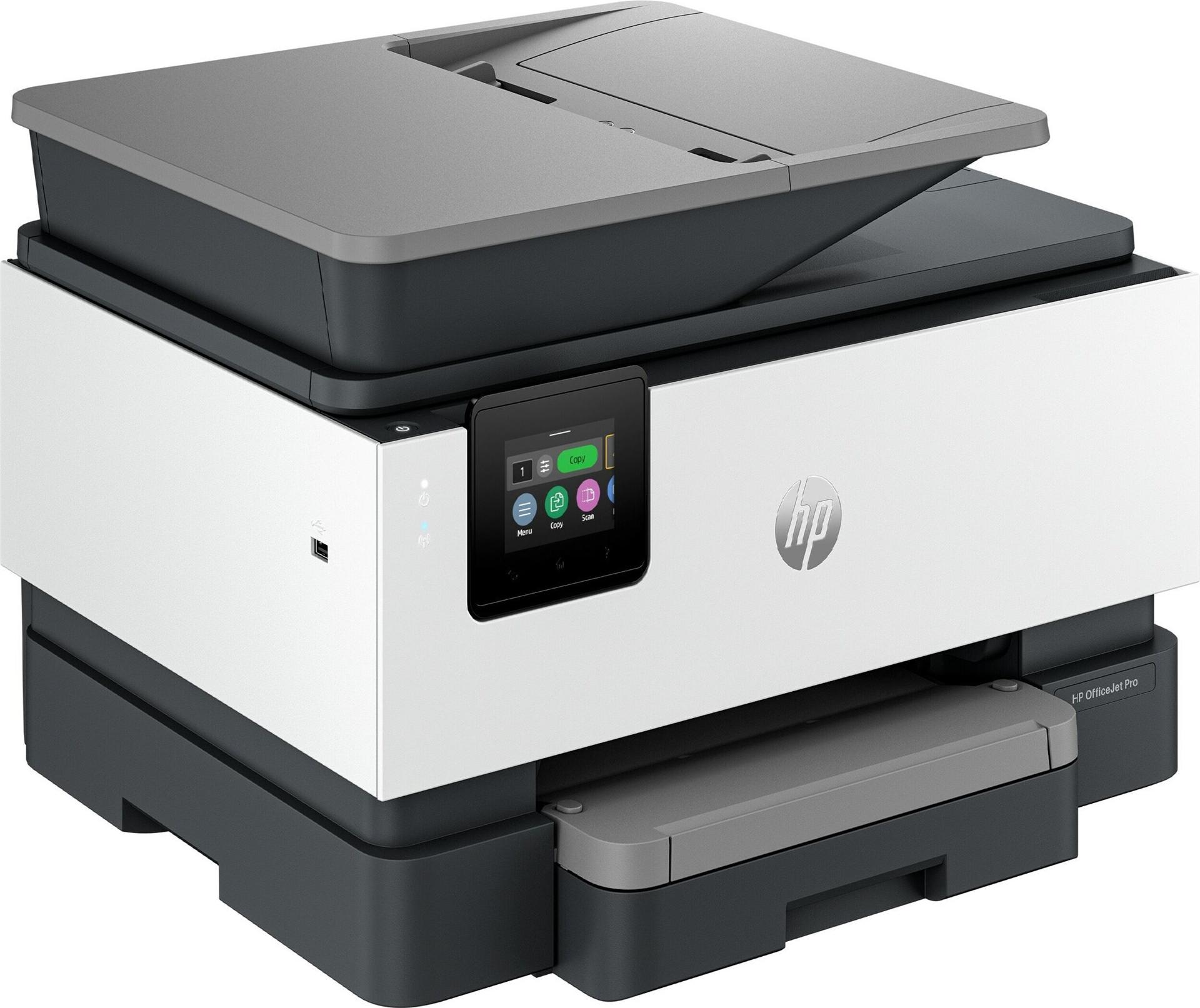 HP OfficeJet Pro 9120e All-in-One Multifunktionsdrucker Tintenstrahl 22 ppm WLAN Cement
