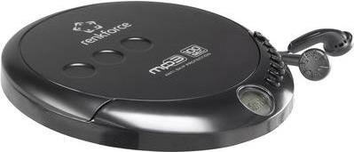 renkforce Tragbarer CD-Player MPCD-122C CD, MP3 Schwarz (MPCD-122C)