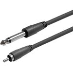 Vivolink PROAUDJACKMRCA7 Audio-Kabel 7 m 6.35mm RCA Schwarz (PROAUDJACKMRCA7)