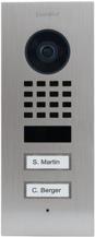 DoorBird D1102V Video-Zugangssystem Schwarz - Edelstahl (423866812)