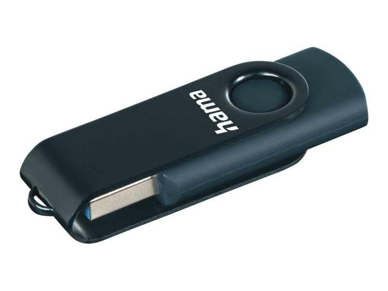 Hama Rotate USB-Stick 64 GB USB 3.0 Petrolblau