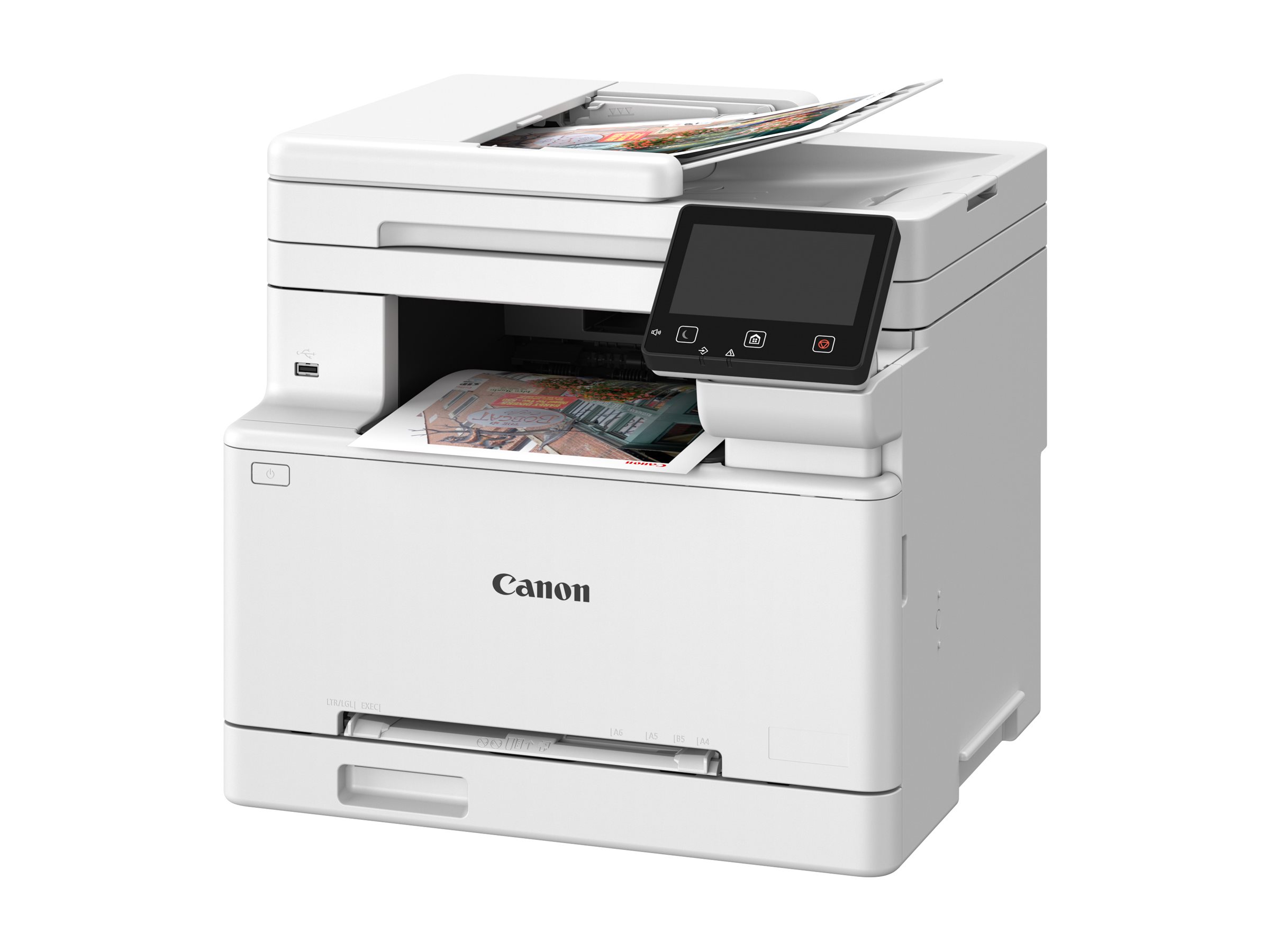 Canon i-SENSYS MF664Cdw Multifunktions-Laserdrucker Farbe 25 ppm WLAN Schwarz, Weiß