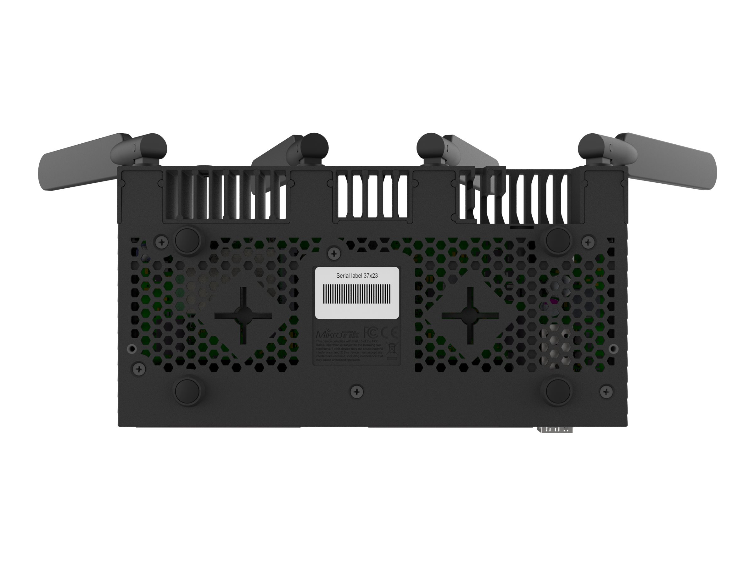 MikroTik RB4011iGS+5HacQ2HnD-IN Wireless Router Schwarz