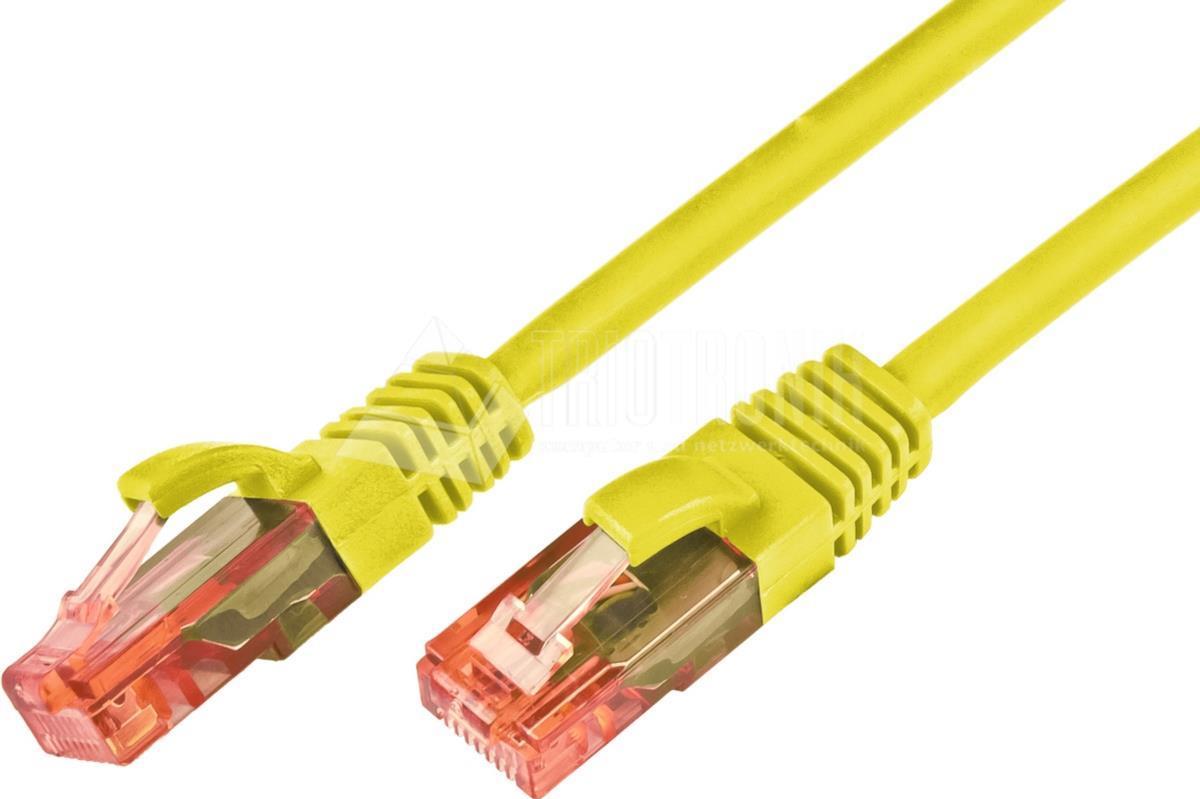 Wirewin PKW-UTP-KAT6 30.0 GE Netzwerkkabel Gelb 30 m Cat6 U/UTP (UTP) (PKW-UTP-KAT6 30.0 GE)