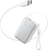 Anker Innovations Nano Power Bank 10K 45W Built-In Retractable USB-C Cable - Batterie (A1638H21)