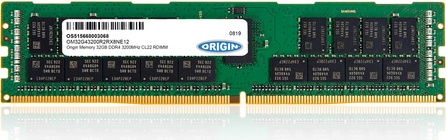 ORIGIN STORAGE 32GB DDR4 3200MHZ RDIMM 2RX4 ECC 1.2V (OM32G43200R2RX4E12)