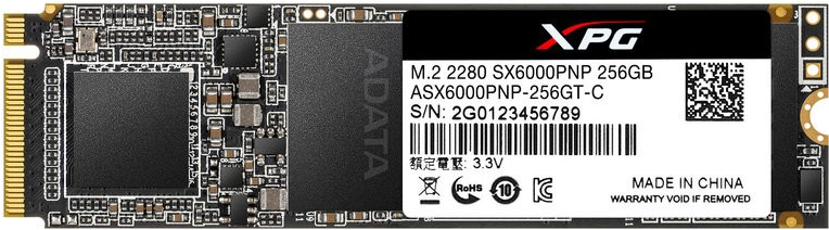 ADATA XPG SX6000 Pro (ASX6000PNP-256GT-C)