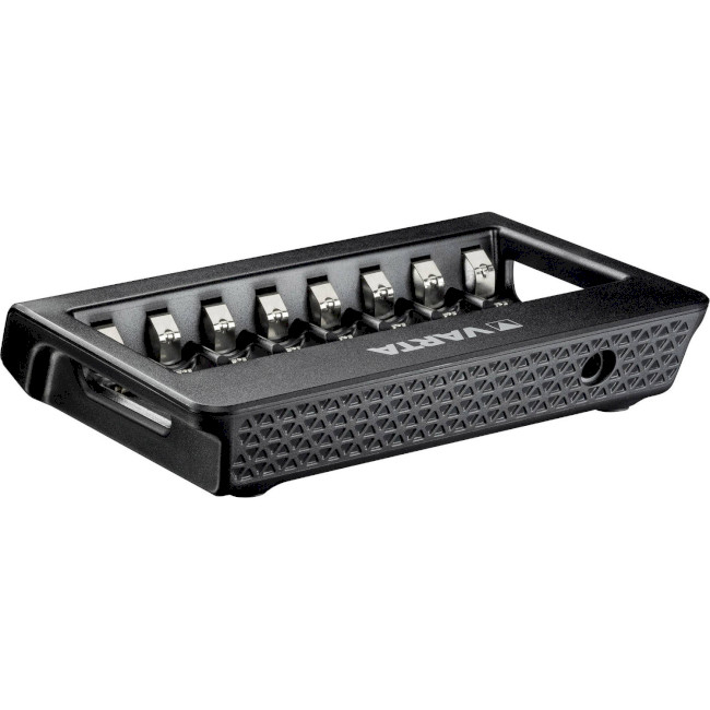 Varta LCD Multi Charger+ Batterieladegerät für 8x AA/AAA Schwarz