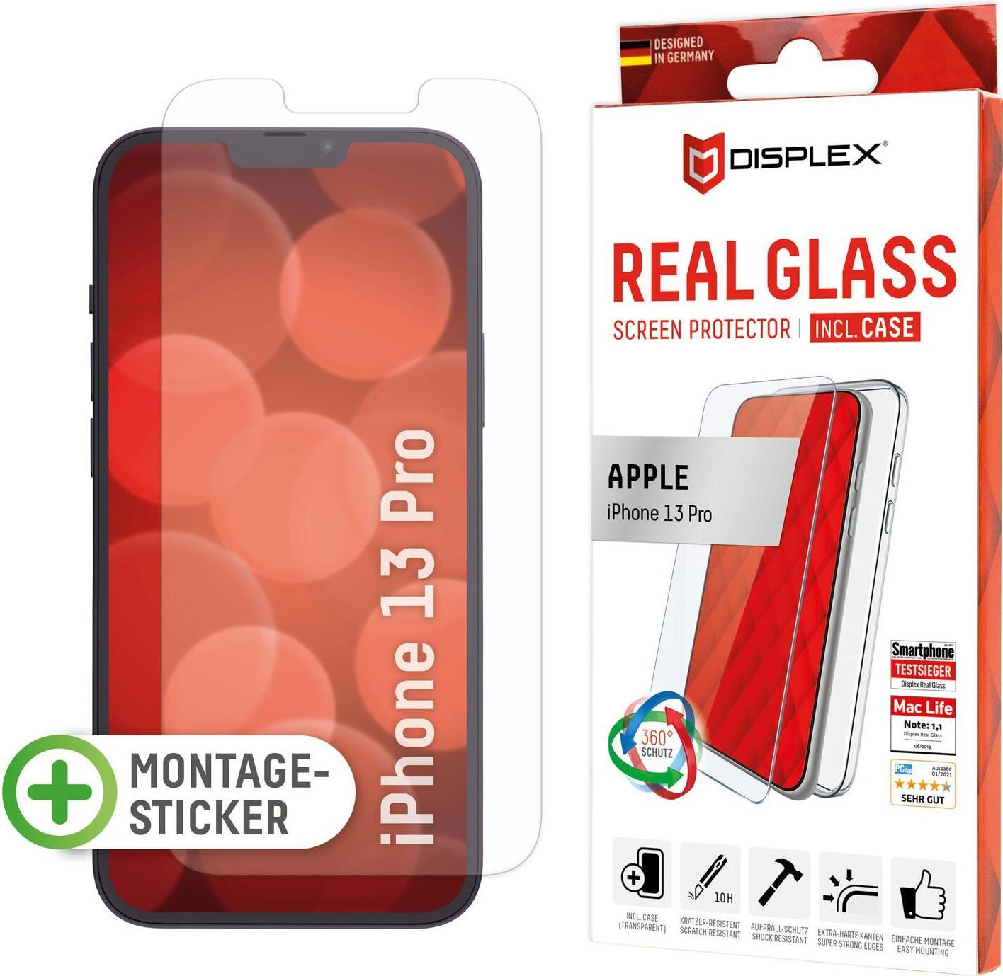 Displex Panzerglas + Case für Apple iPhone 2021 (6.1" (01512)