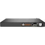 Vertiv Geist PDU, Monitored (Unit Level), EC, 1U, input IEC 60320 C20 power inlet 100-240V 16A or 20A, Combi Outlets (12)C13/C19 (VP4U21A1)