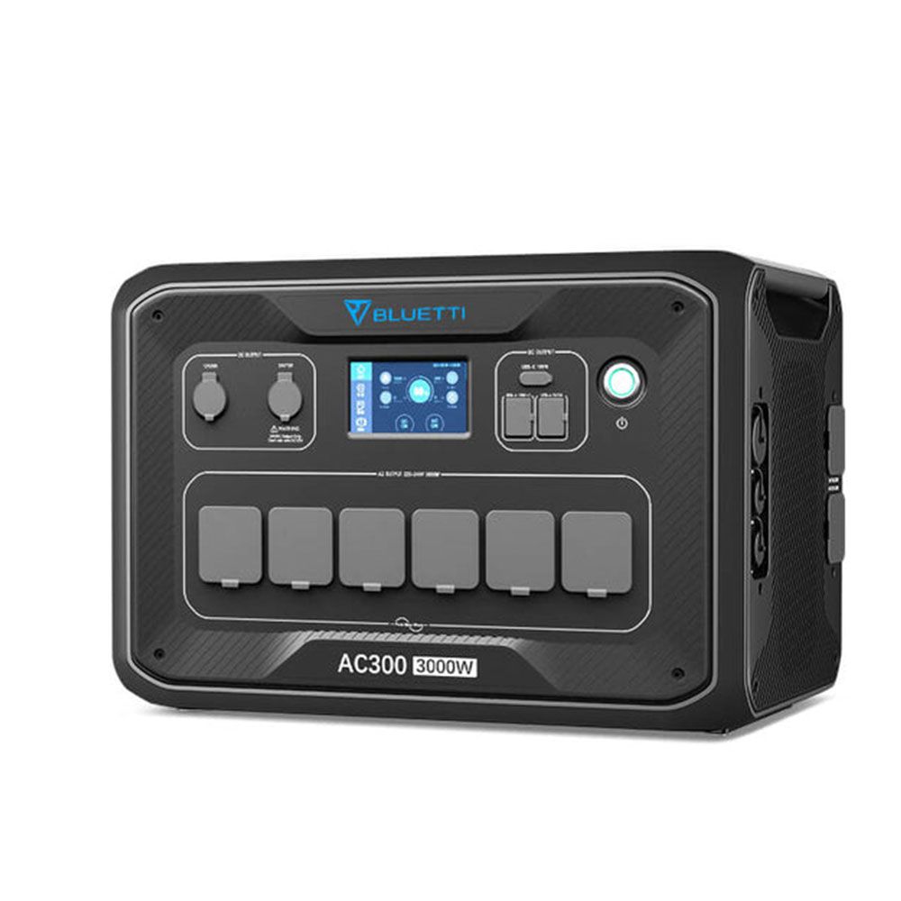 Bluetti AC300 Powerstation LiFePO 4 Schwarz (AC300-EU-BK-BL-00)