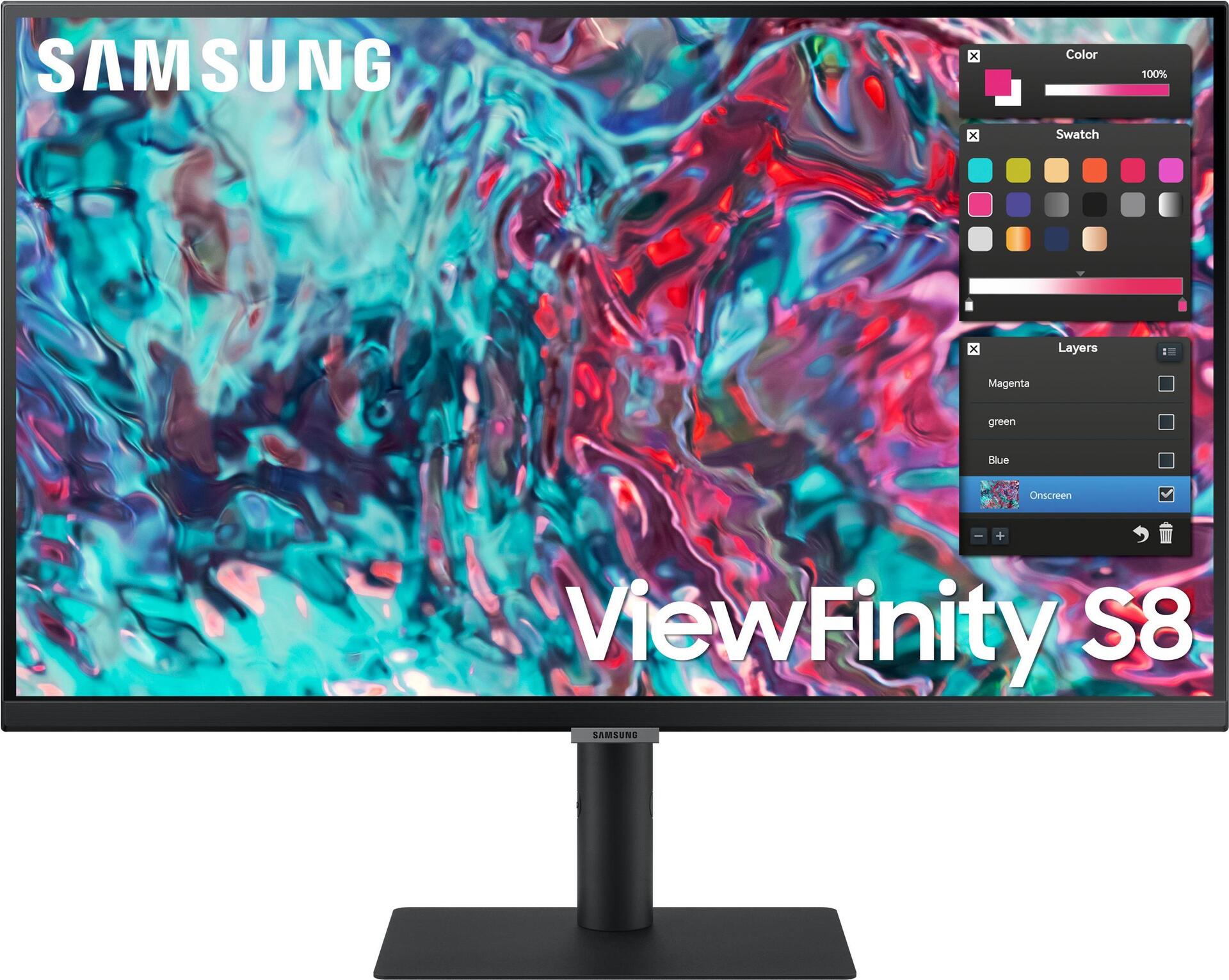 Samsung ViewFinity S80TB 68,6 cm (27" ) 3840 x 2160 Pixel 4K Ultra HD LED Schwarz (LS27B800TGUXEN)