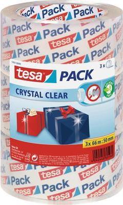 TESA Packband Tesapack® Transparent (L x B) 66 m x 50 mm Inhalt: 3 Rolle(n) (57831-00-01)