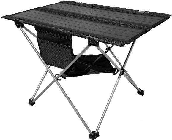 Technaxx Faltbarer Solar-Campingtisch 20W TX-251 - Schwarz, Silber 5083 Belastbarkeit (Gewicht) (max.) 5 kg (5083)