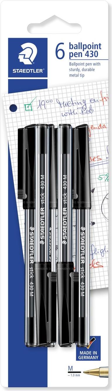 Staedtler 430M9BK6D Kugelschreiber (430M9BK6D)