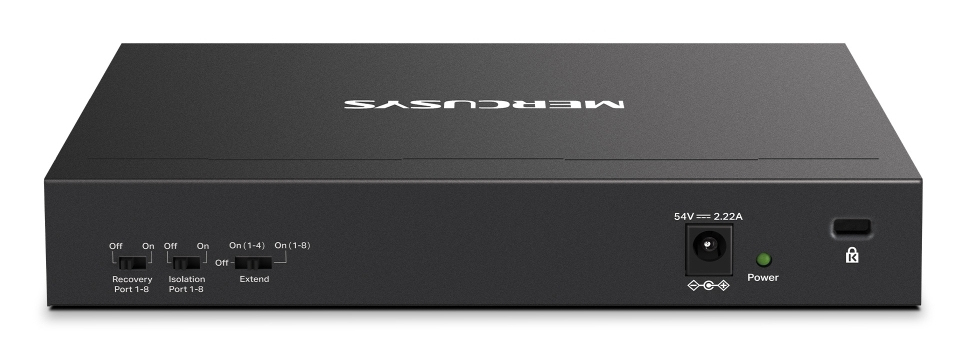 Mercusys MS110CMP V1 PoE+ Switch Schwarz