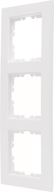 Kopp HK07-Abdeckrahmen 3-fach 402732008 Farbe:arktisweiß matt 1 (402732008)