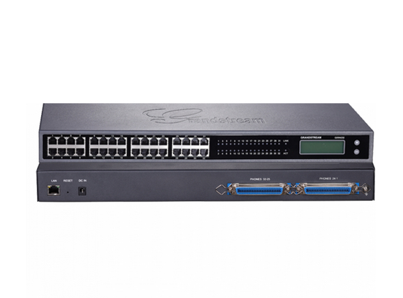 Grandstream GXW4232 v2 VoIP-Gateway 32 Anschlüsse Schwarz